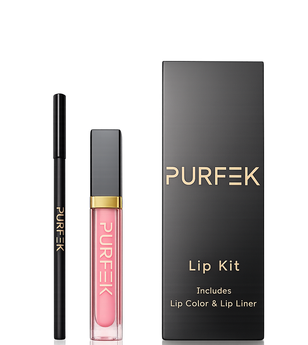 Lip Gloss With Mirror Kit